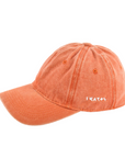 Orange Classic Washed Cap