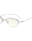 Olive | Silver Demi Anti Blue Lens