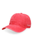 Red Classic Washed Cap