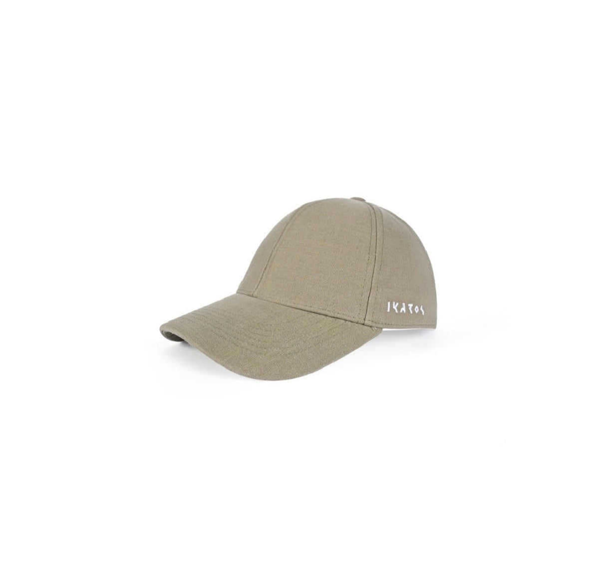 Army Green Linen Cap