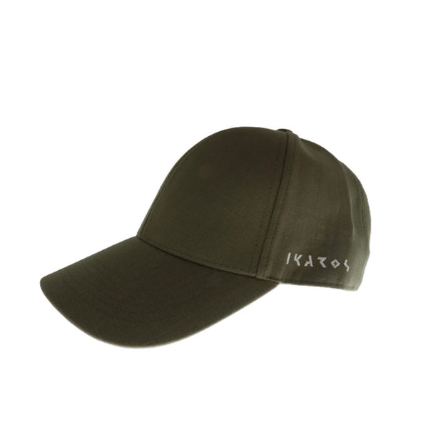 Army Green Linen Cap