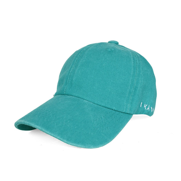 Teal Classic Washed Cap